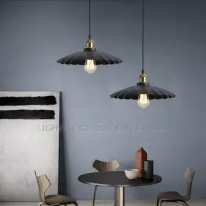 Vintage Retro Wrought Iron Pendant Light