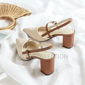 Luxe Super Comfy Block Heels Size: 37-43