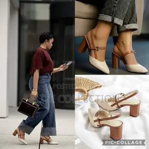 Luxe Super Comfy Block Heels Size: 37-43