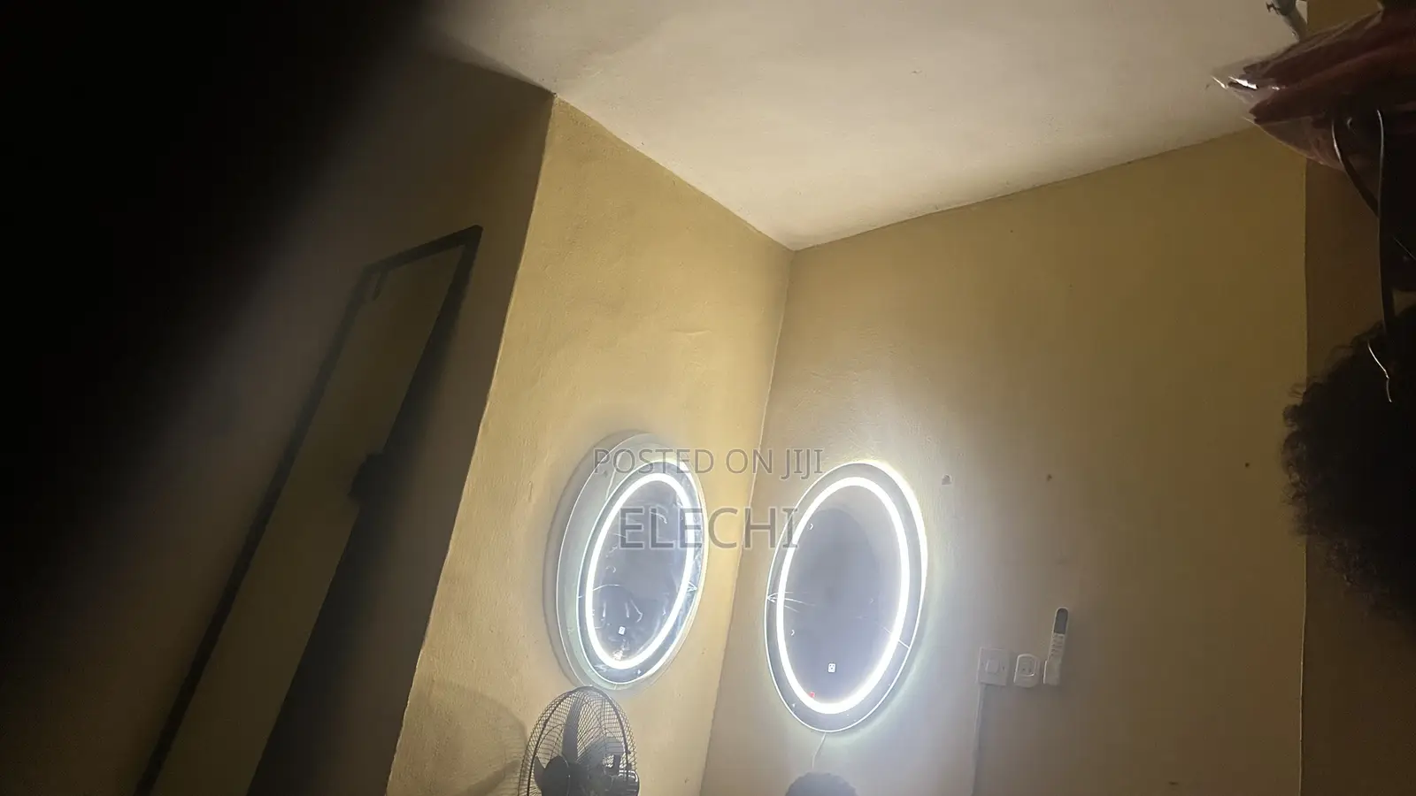 Square Led Mirror 80/60cm (Bathroom)