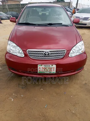 Toyota Corolla 2007 Red