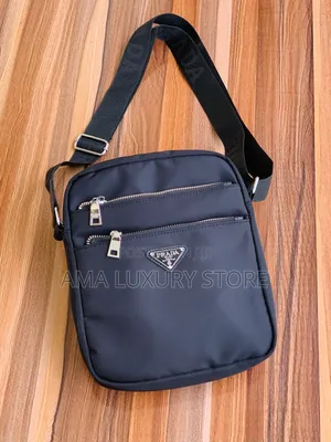Prada Quality Men Crossbody Side Bag –Stylish, Durable Trendy Design