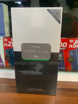 New Infinix Note Edge 128 GB Black