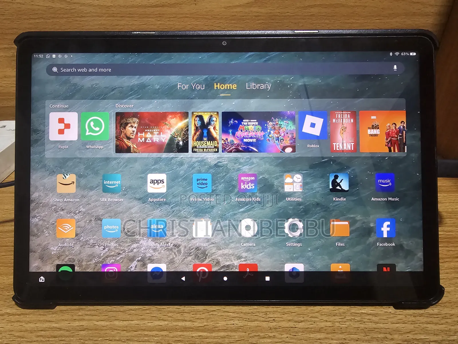 Amazon Fire Max 11 128 GB Black