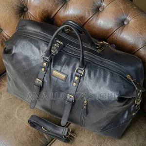 Premium Luxury Vintage Travel Duffel Bag – Strong, Spacious Stylish