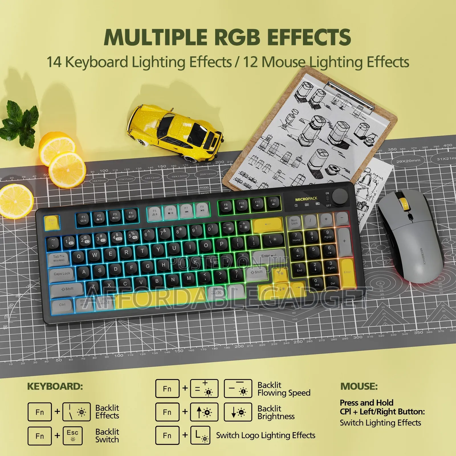 RGB Keyboard and Mouse
