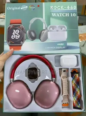P9 Ultra 2 Smartwatch and Headphones Combo