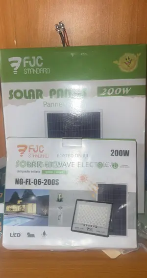 200wt Solar Flood Light