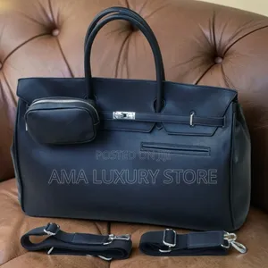 Premium Luxury Leather Travel Duffel Bag – Strong, Spacious Stylish