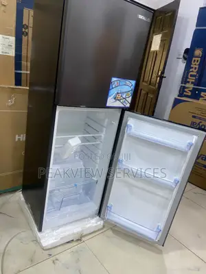 Skyrun Double Door Refrigerator With Freezer 145L