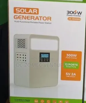 Solar Generator 300watts by 200AH