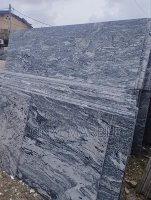 Forest Black Granite Slab