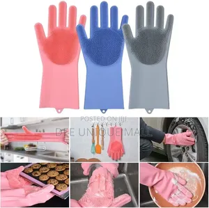 Magic Silicone Dishwashing Gloves