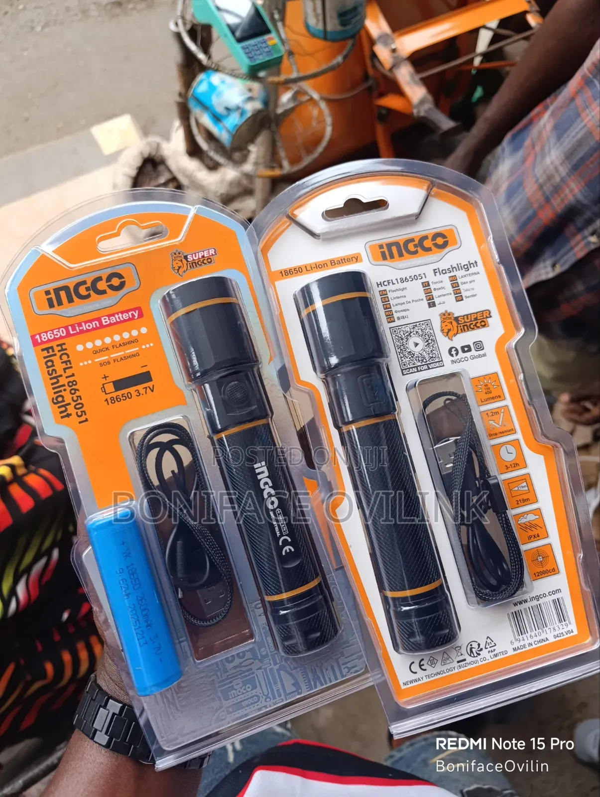 INGCO HCFL Pan Flashlight