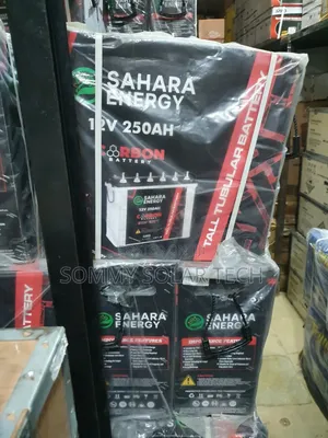 Sahara Energy Tall Tubular Battery 250ah 12v