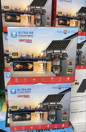 Three Lens 4g Solar Camera