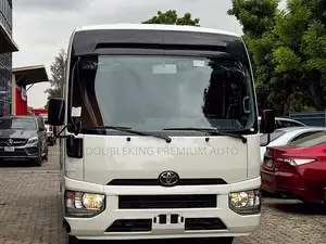 New Toyota Coaster 2025 White