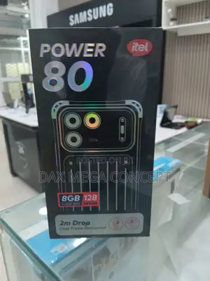 New Itel Power 80 128 GB Black