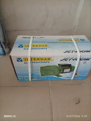 Interdab Jet 100 Self-Priming Water Pump | 1HP Booster Pump