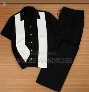 Bespoke Two-Tone Men’s Lounge Set