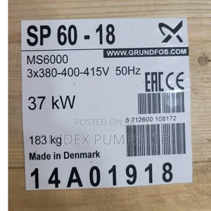 Sp60-18 Groundfox Submersible Pump