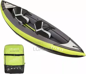 ITIWIT 2 Person Inflatable Kayak / Boat /Canoe -Non Plastic Material