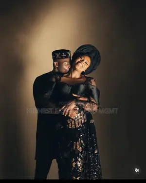 Onyx Black Gown and Senator Outfit
