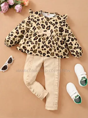Little Girl Fall-Winter Outfits Pants Sets