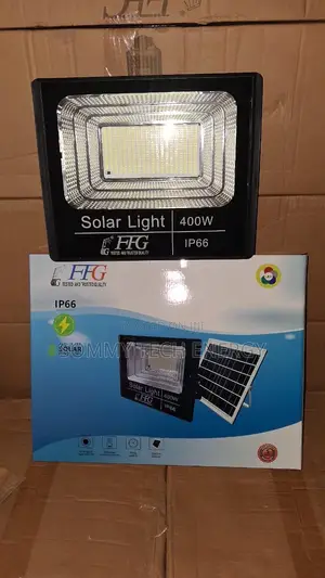 400watts FFG Solar Flood Lights With His Own Separate Panel