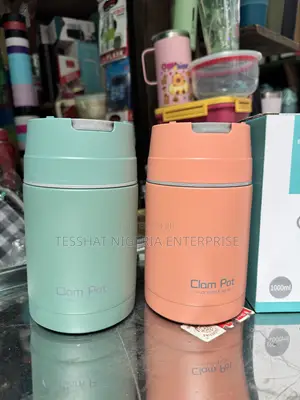 Clam Pot Food Flask Retains for 24hours 1,000ml