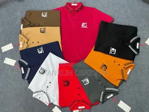 Premium Men's Cotton Polo Shirt – Short Sleeve Casual T-Shirt