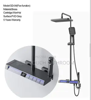 Digital Piano Shower With Led Light