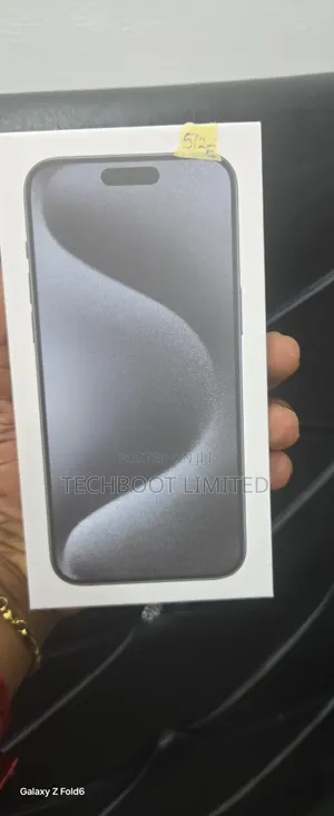 New Apple iPhone 15 Pro Max 512 GB Black