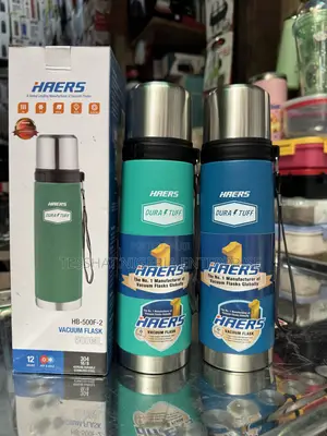 Haers Water Flask 500ml Retains Hot and Cold for 24hours More