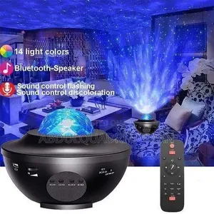 Starry Projector Light Astronaut Night Light With Bluetooth Speaker