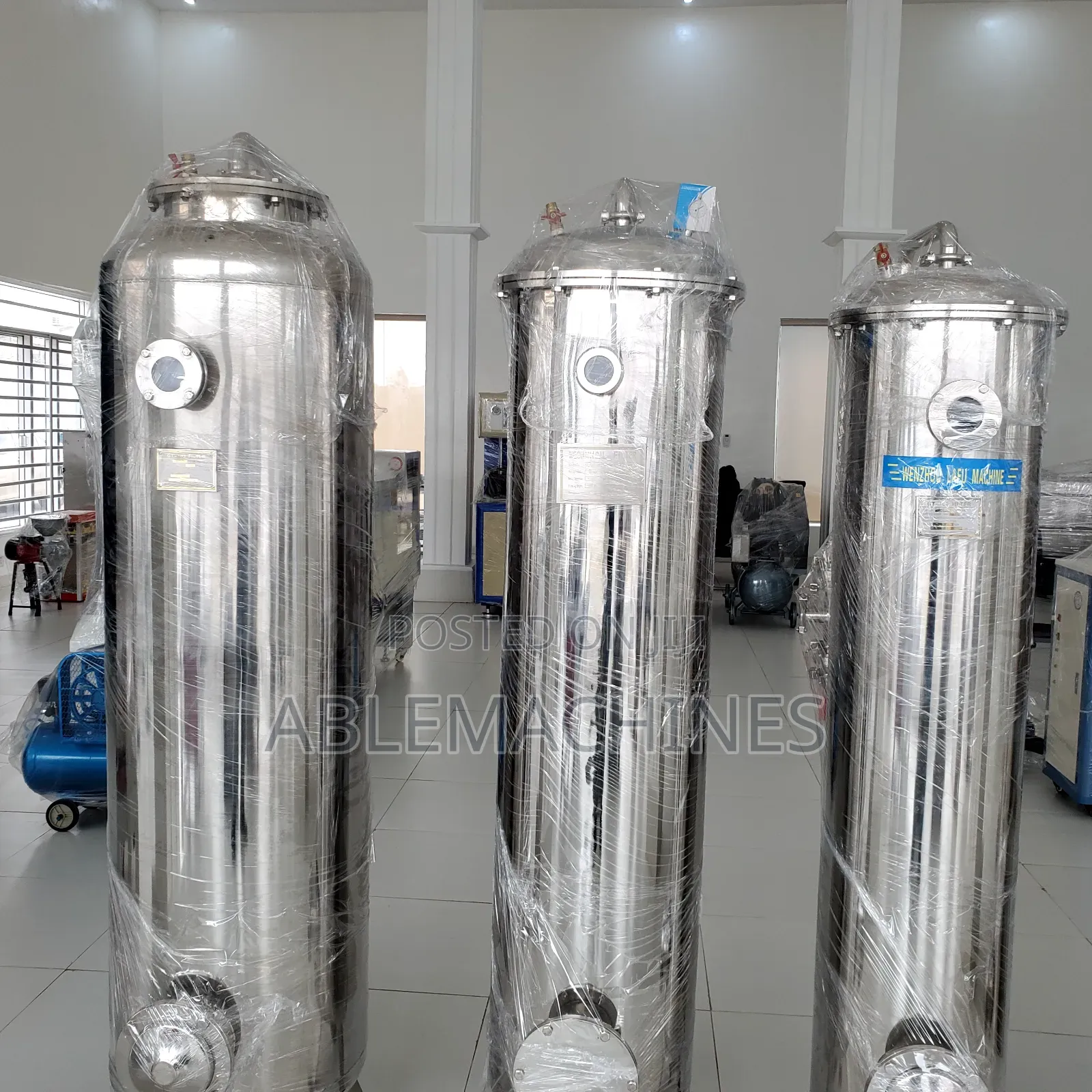 Complete Bottle Water Production Setup