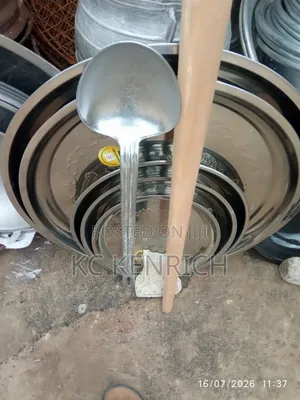 Local Aluminium Made Spoon and Stick