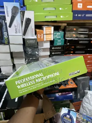 Double Handle Wireless Microphone