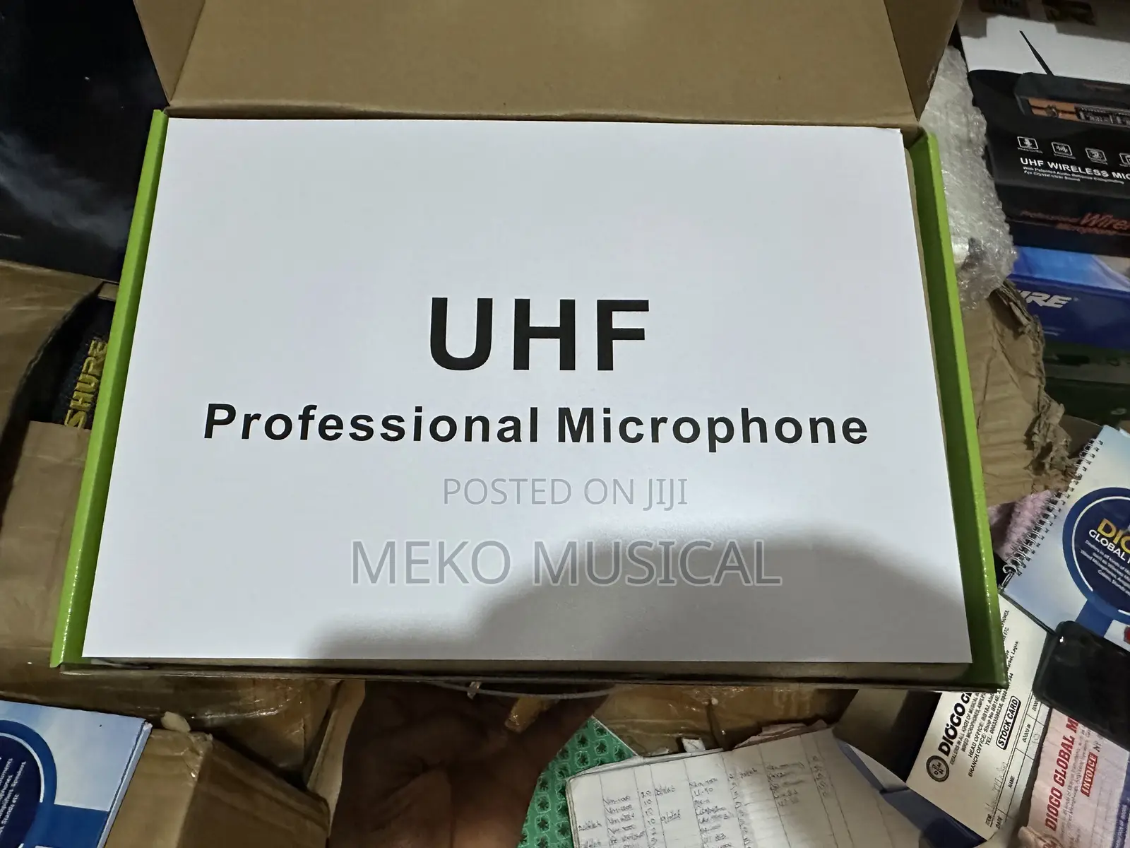 Double Handle Wireless Microphone