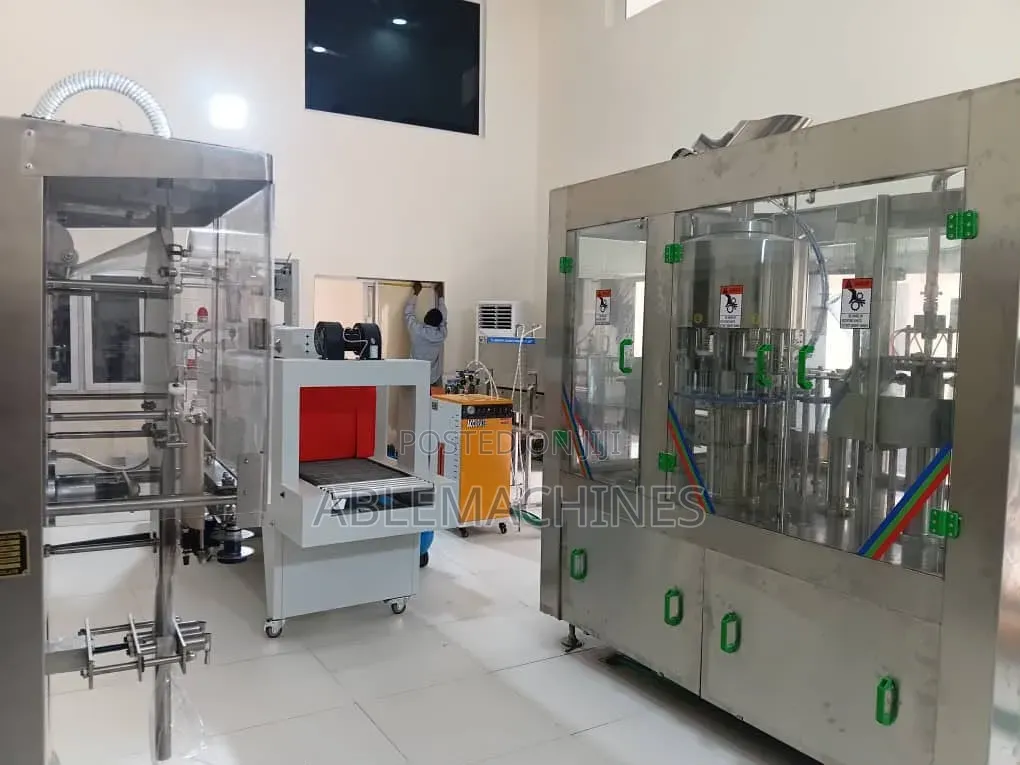 Complete Bottle Water Production Setup