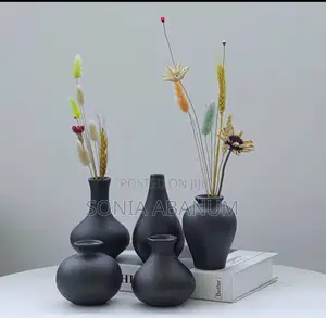 Bohemian Ceramic Flower Vase Set