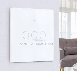Tuya Zigbee Touch Smart 3 Gang Switch White Color