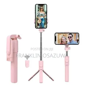 Wireless Bluetooth Selfie Stick Tripod With Remote