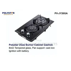 Polystar 2 Burner Gas Cooker
