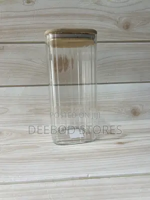 Borosilicate Glass Storage Canister