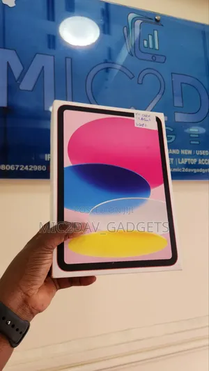 New Apple iPad 10.2 (2021) 128 GB Pink