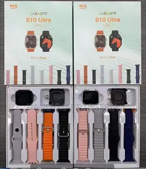 Laxasfit S10 Ultra Smart Watch 8-in-1 Set 22% OFF