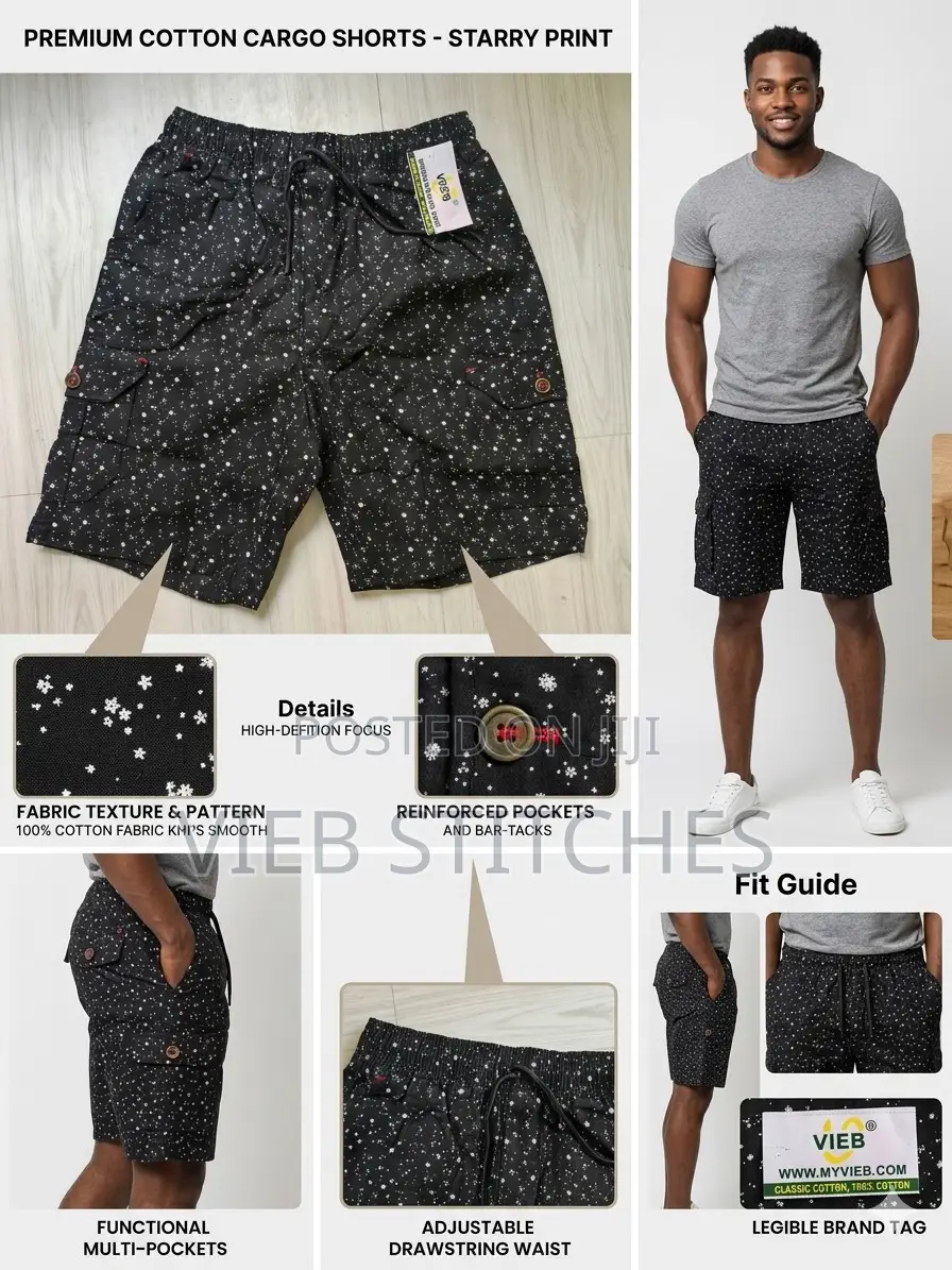 Casual Combat Cargo Shorts
