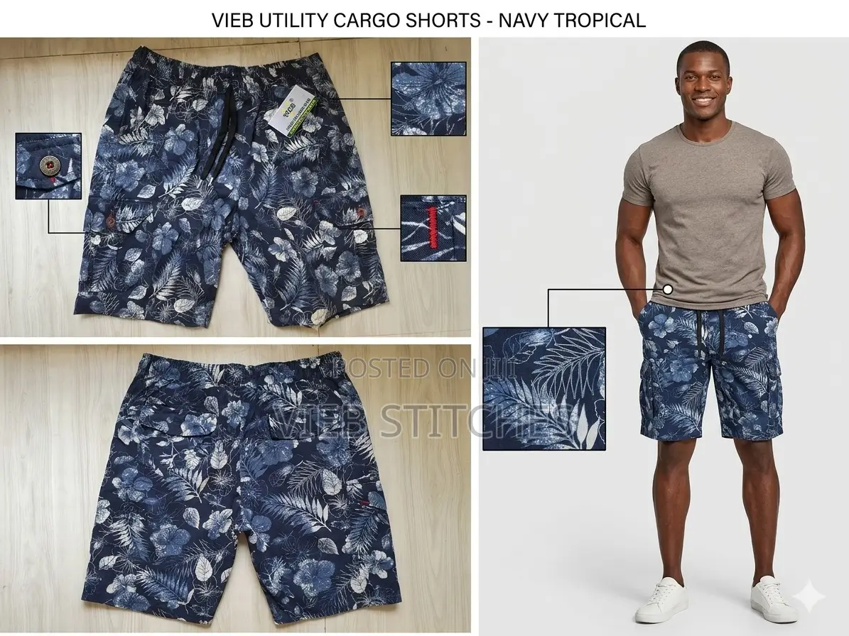 Casual Combat Cargo Shorts