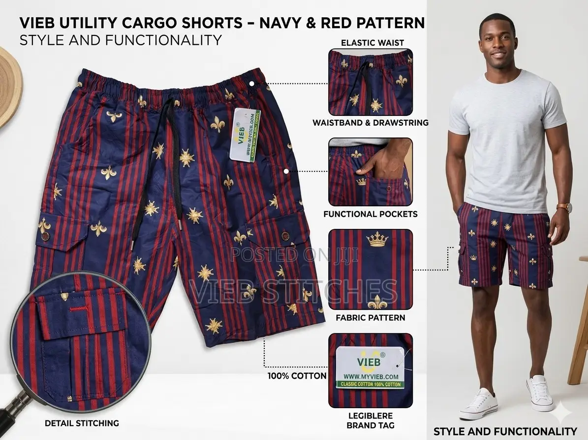 Casual Combat Cargo Shorts
